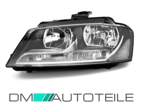 Set Audi A3 8P 8PA headlights left clear glass Facelift...