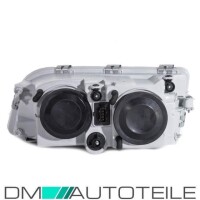 Set Volvo V40 S40 headlights left & right black 00-04 Fa