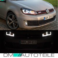 Set VW Golf 6 VI headlights Golf 7 R-look GTI 3U LED black +