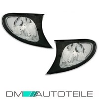 Scheinwerfer Schwarz Blinker SET+BIRNEN KOMPLETT passt f&uum