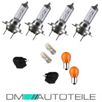 Scheinwerfer Schwarz Blinker SET+BIRNEN KOMPLETT passt f&uum