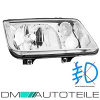 VW Bora headlights right H4 no fog light gallery