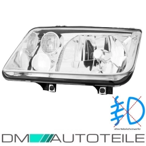 VW Bora headlights left H4 no fog lights 98-05