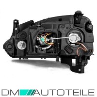 Set Opel Corsa C Scheinwerfer Klarglas Chrom H7/H7 Bj 00-06 