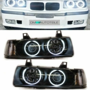 CCFL Scheinwerfer Set passt für BMW E36 Coupe Cabrio...