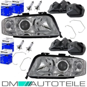 Set Audi A6 4B C5 Facelift headlights left right 01-05...