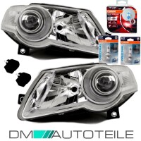 Set VW Passat 3C headlights clear glass  gallery