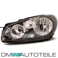 VW Golf 6 VI clear glass headlight left  gallery