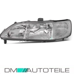 Honda Accord VI clear glass head lights left 98-02 H7/H1