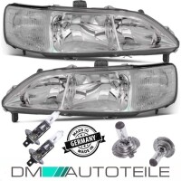 Set Honda Accord VI clear glass head lig gallery