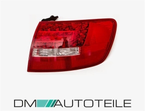 Set Audi A6 4F Avant LED rear lights left + right red/white inner part 08-10