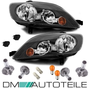 Set VW Golf Plus headlights left right 05-09 H7/H7 with...