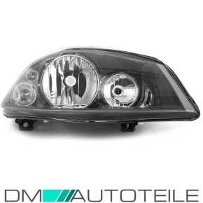 Set Seat Ibiza 6L headlights right 02-06 H7 H3 black