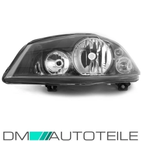 Set Seat Ibiza 6L headlights left 02-06 H7 H3 black