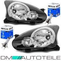 Set Toyota Aigo headlights H4 left & gallery