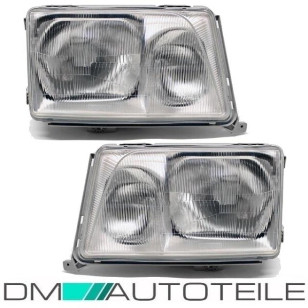 Mercedes W124 Chrome Frame Grille (Mopf 1) - BLIC Radiator Grille, Honeycomb Style