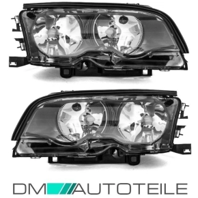 Set BMW E46 Coupe Convertible headlights left right 99-01...