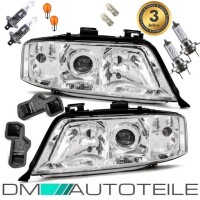Audi A6 4B C5 Headlights Set RH+LH Clear gallery