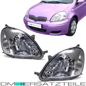 Set Toyota Yaris P1F Headlights RH+LH 03-05 H4 for Valeo...