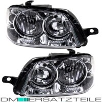 Set Fiat Punto 188 Headlights RH+LH Year 03-04 H7/H1 + Bulbs