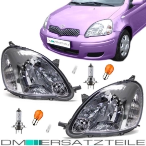 Set Toyota Yaris P1F Headlights RH+LH 03-05 H4 for Valeo...