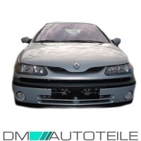 Renault Laguna Scheinwerfer rechts H7/H7 Klarglas Schwarz Bj