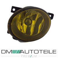 Set of Fog Lights Yellow US + HB4 Bulbs for VW T5 Multivan T