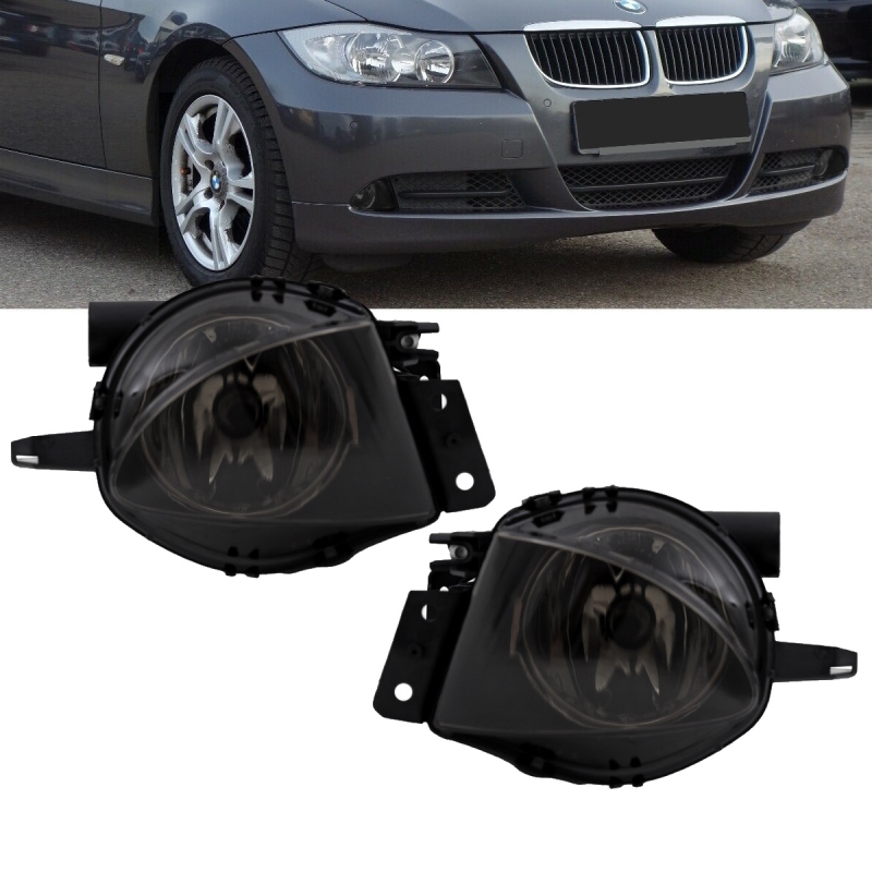 Set Spiegelkappen schwarz Glanz Vorfacelift Modelle passt für BMW E90 E91  05-08 E92 E93 06-10 nicht M