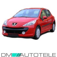 Peugeot 207 headlights clearglass right 06-13 H7/H7/H1 + act