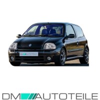 Set Renault Clio II 2 headlights left + right clear glass bl