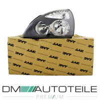 Set Renault Clio II PH2 headlights left + right black 01-05 