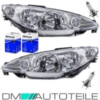 Set Peugeot 206 Klarglas Scheinwerfer Re gallery