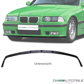 Sport-Evo GT Frontspoiler / Frontlippe für BMW E36 mit M-Paket / M3 mit Zubehör in Schwarz Matt und ABE