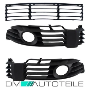 Set VW Passat 3BG Bumper Grille centre + left + right...