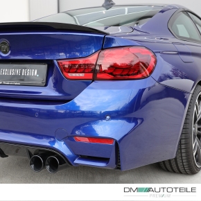 OLED Rückleuchten SET Dynamisch für BMW 4er F32 / F33 / F36 / F82 / F83 in Klarglas Rot