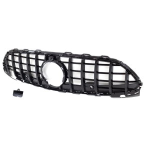 Kidney Grille Black gloss fits on Mercedes C-Class S206...