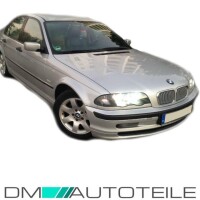 Set Kühlergrill Schwarz Chrom passend für BMW E46 