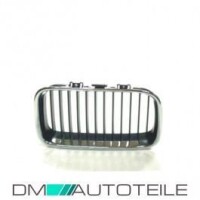 Grille Front Left Black / Chrome fits on gallery