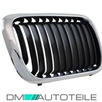 Set Front Grille chrome black suitable for all BMW E36 1996-