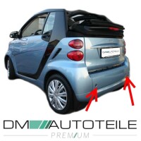 Smart Fortwo Coupe Convertible 450 cover for towing hook Fro