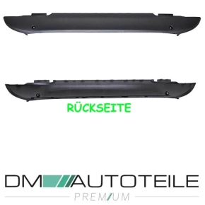 Smart Fortwo 453 2014 Spoiler rear Bumper black ribbed...