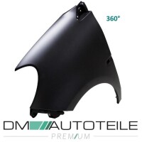 Smart Fortwo 453 Front left wing panel Plastic Fender Premiu