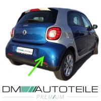 Smart Forfour 453 2014 rear Bumper primed with cover for tow
