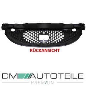 Smart Forfour 453 2014 Front Grille ventilation Grille black ribbed