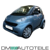 Set Smart Fortwo 451 centrepiece + cover for towing hook + F