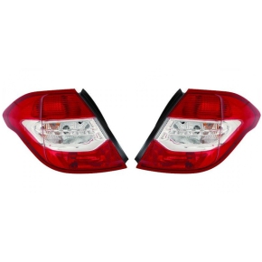Heckleuchten Rückleuchten Original Depo / TYC SET passt für Citroen C4 II (B7) ab 2010-2015