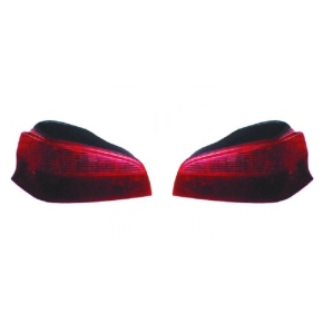 Scheinwerfer Angel Eyes LED schwarz passt für Peugeot 106 ab 1996 - 2003