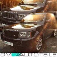 Sport Kühlergrill Land Rover / Range Rover L320 in Schw