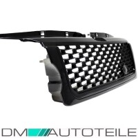 Sport Kühlergrill Land Rover / Range Rover L320 in Schw