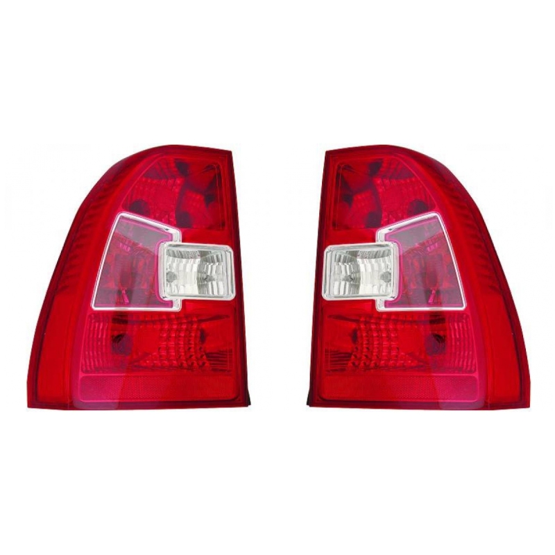 Heckleuchten Rückleuchten Depo / TYC P21/5W SET passt für Kia Sportage II (JE) ab 08-10